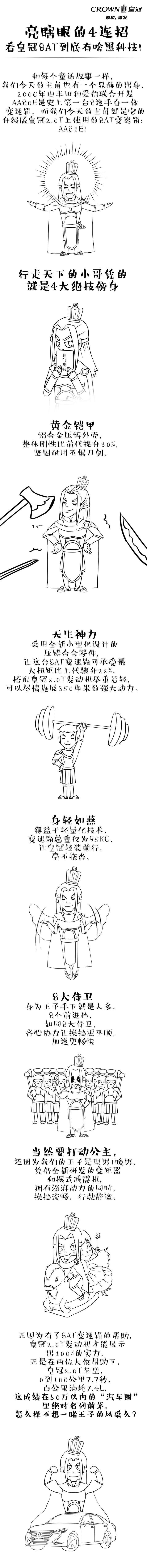 亮瞎眼的4連招，看皇冠8AT到底有啥黑科技！